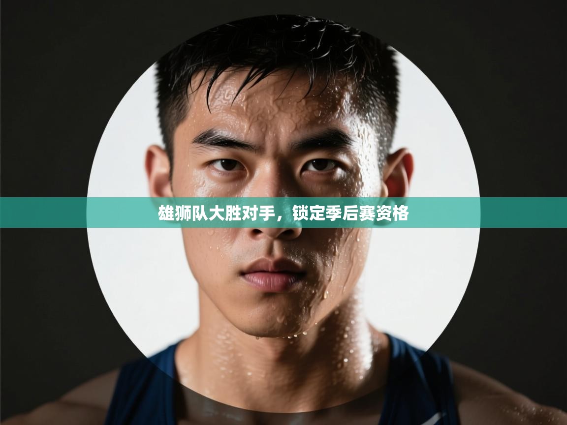 雄狮队大胜对手，锁定季后赛资格  第2张